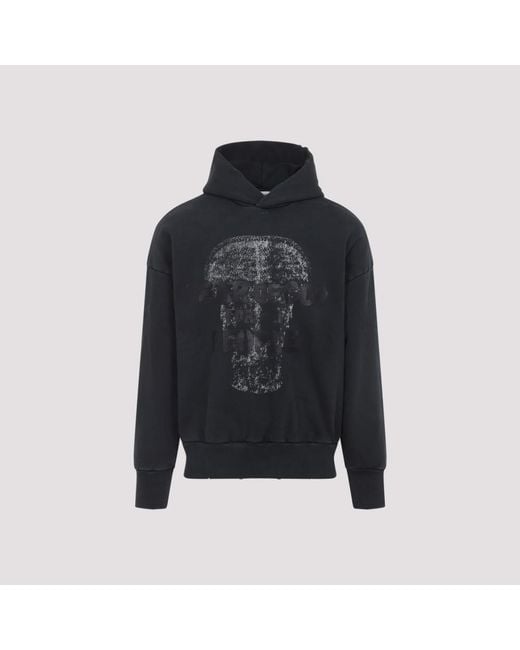 Fear Of God Blue Logo Hoodie for men