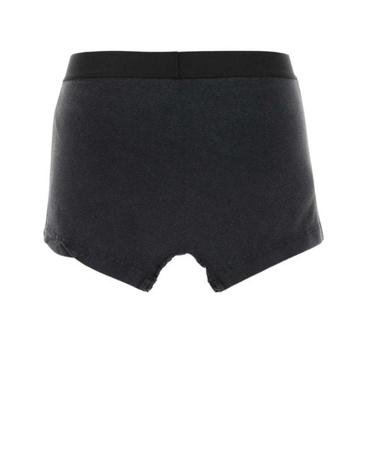 Balenciaga Black Logo Cotton-Blend Jersey Miniskirt