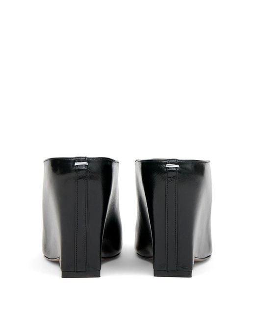 Maison Margiela Black Solid Mules