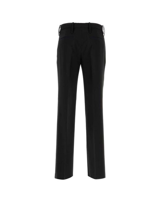 Burberry Black Wool Pant for men