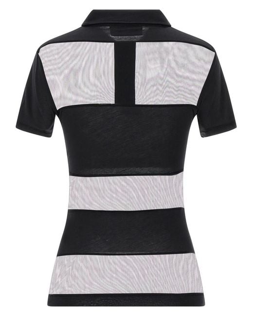 Coperni Black Striped Top