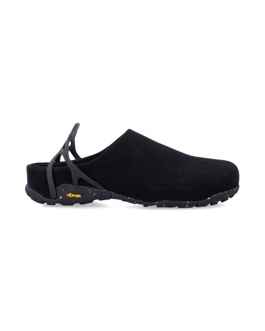Roa Black Round Toe Sandals for men