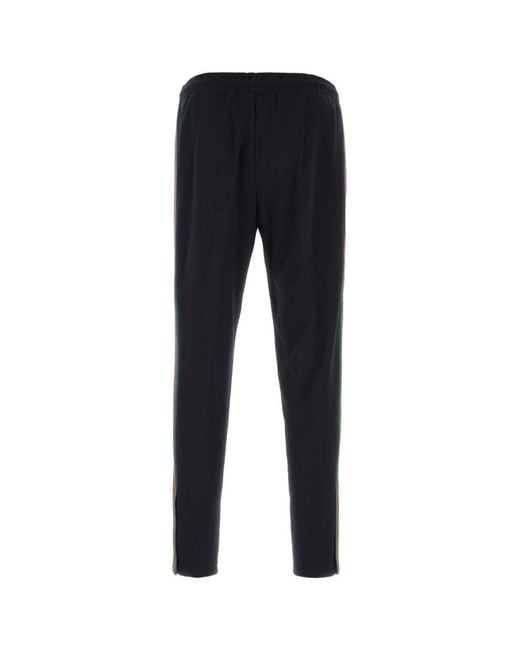 Gucci Black Solid Joggers for men