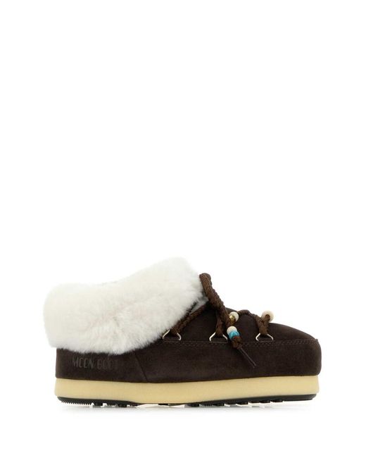 Moon Boot Black Suede Boots