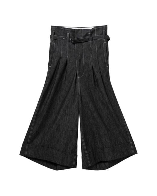 Junya Watanabe Black Regular Straight Pant