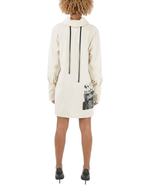 Maison Margiela White Oversized Solid Shirt