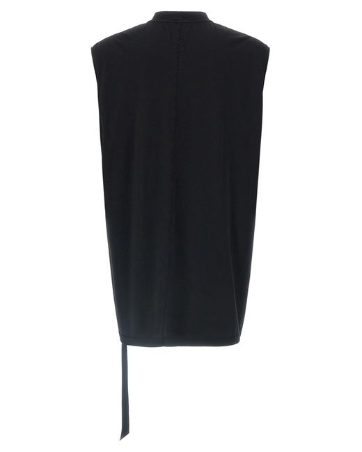 Rick Owens Black 'Trap T' Top for men