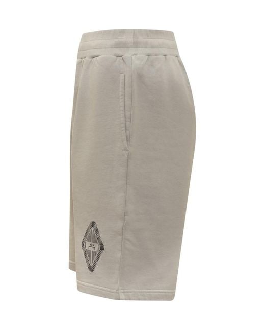 A_COLD_WALL* Gray Solid Shorts for men