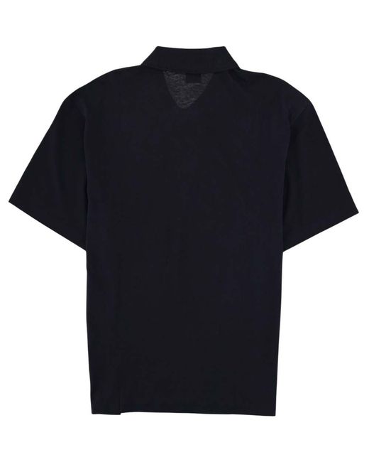Boss Black Solid Shirt Collar Polo for men