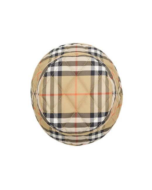 Burberry Natural Check Bucket Hat