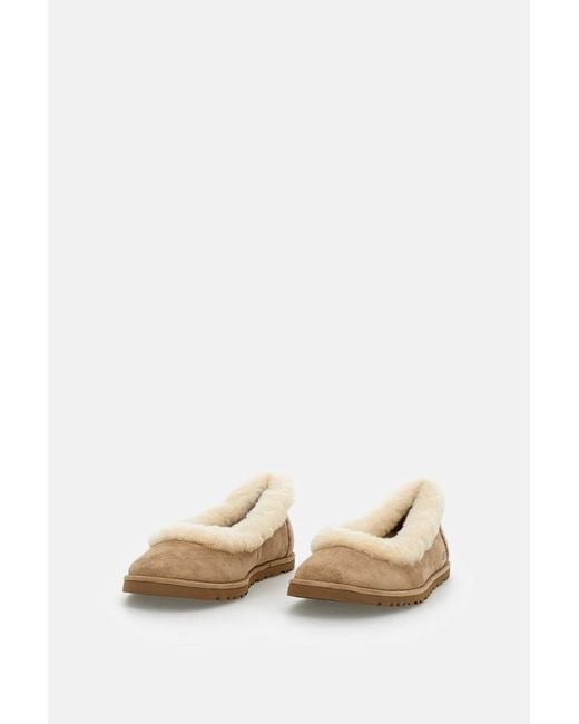 Ugg Natural Logo Ballet Flats