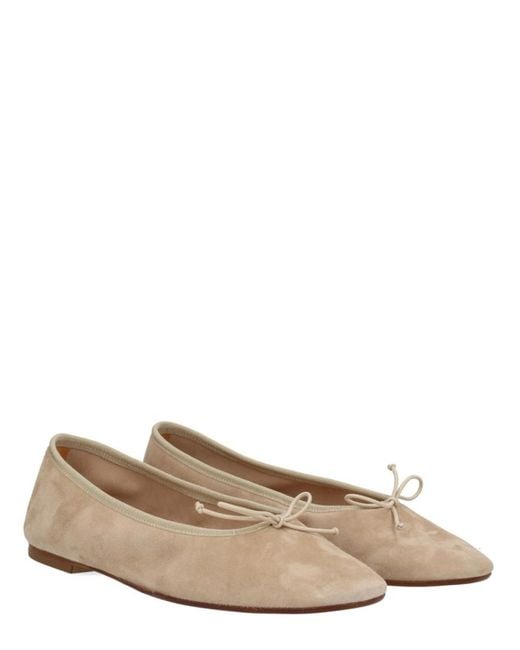 Aeyde Natural Bow Ballet Flats
