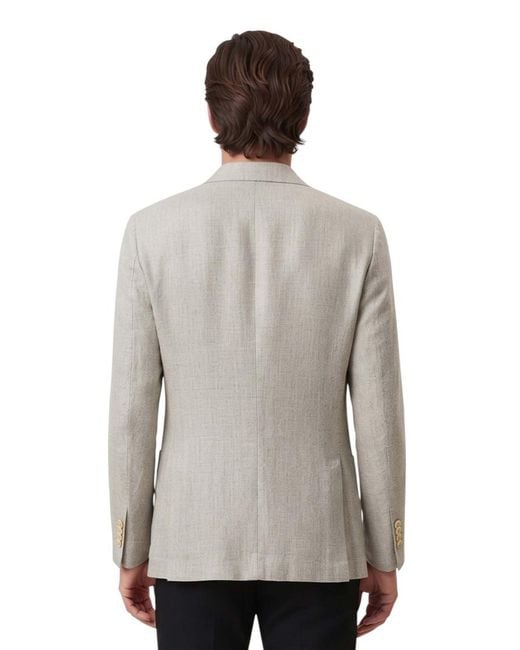 Corneliani Gray Light Textured Blazer for men