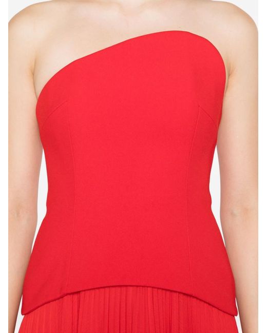 Solace London Red Britt Maxi Dress