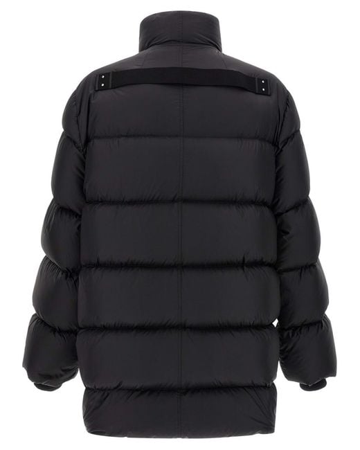 Rick Owens Black 'Turtle' Down Jacket for men