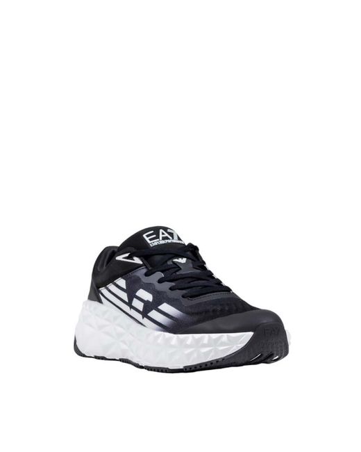 EA7 Blue Logo Sneakers for men