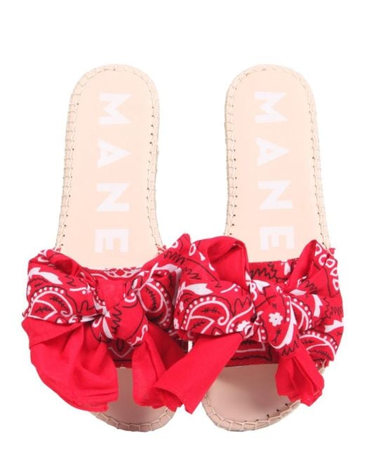 Manebí Pink Bow Flats