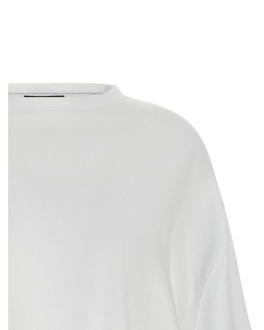 Jacquemus White Solid Crew Neck T-Shirt
