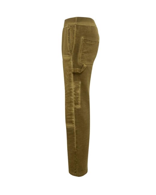DSquared² Green Relaxed Cargos Pants for men