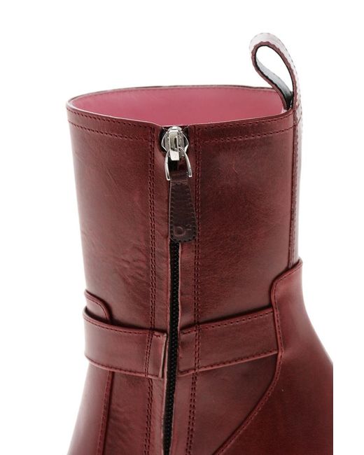 DSquared² Red Logo Boots