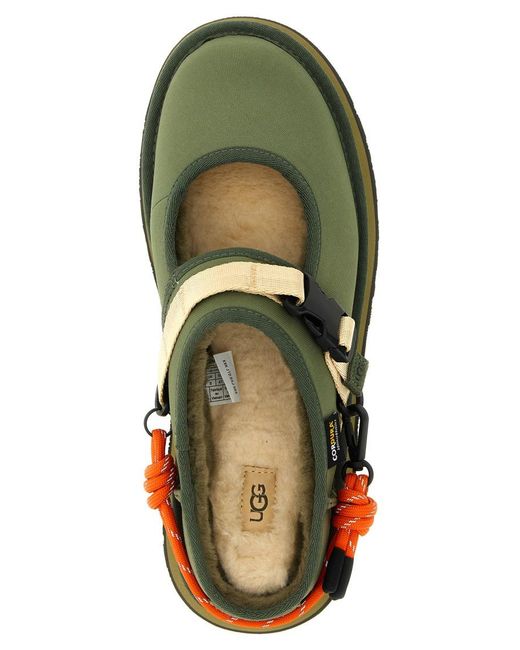 Ugg Green Solid Slippers