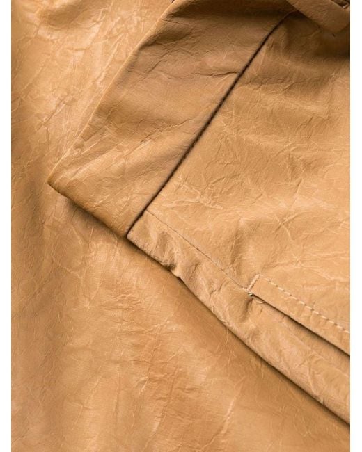 MSGM Natural Multi-Pocket Cargo Trousers