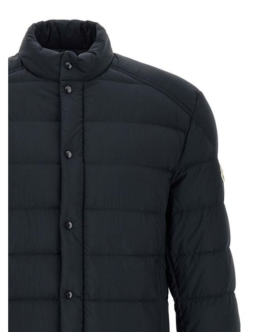 Moncler Blue Quilted Jacket for men