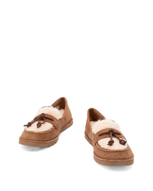 Ugg Brown Suede Loafers