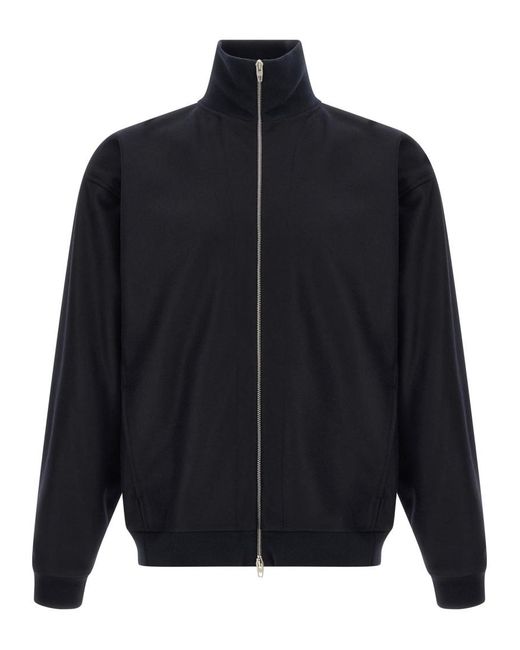 Jil Sander Blue Midnight Solid Jacket for men