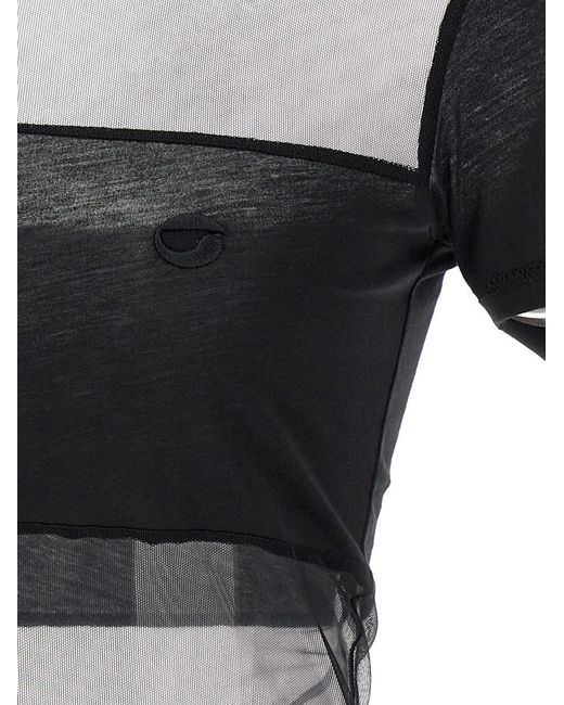 Coperni Black Striped Top