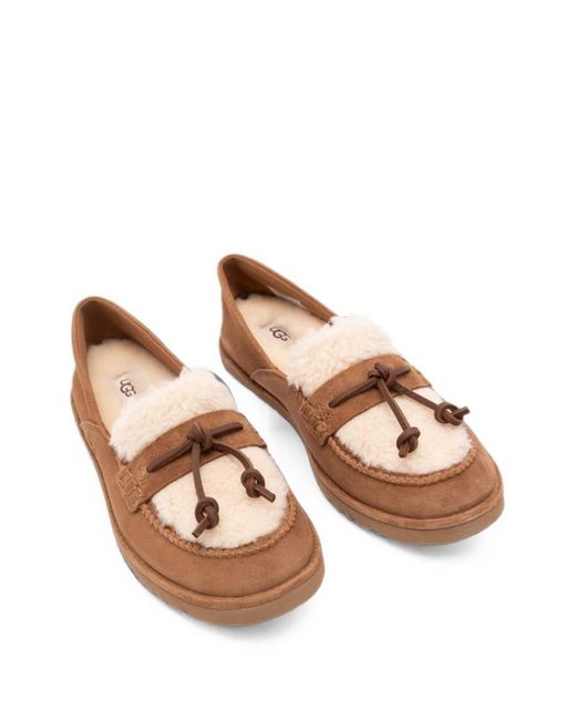 Ugg Brown Suede Loafers