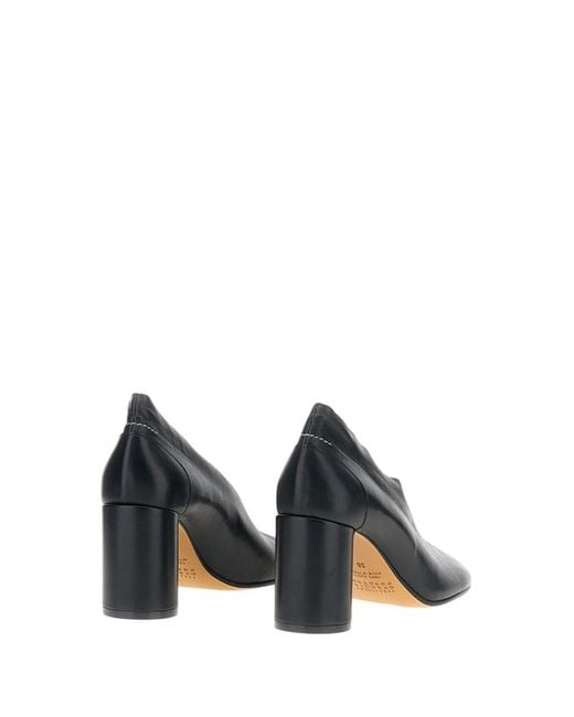MM6 by Maison Margiela Black Solid Pumps