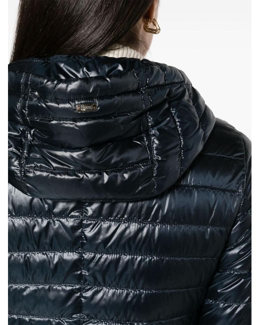 Herno Black Nylon Short Down Jacket