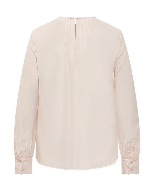 Max Mara White Regular Solid Shirt