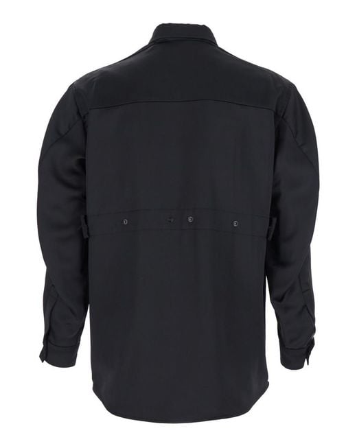 Moncler Genius Blue Regular Solid Shirt