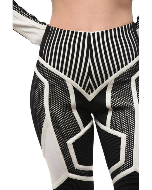 Balmain Black Stripes Shorts