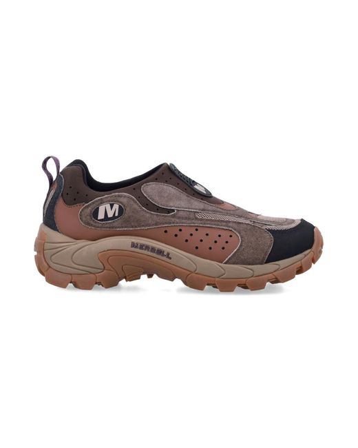 Merrell Brown Speed Slip-On Sneakers for men