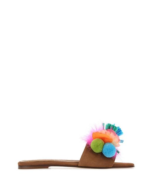 サンダル・ミュール Alameda Turquesa SANDAL (MATISSE MULTICOLOR) Alameda Turquesa Embellished Sandals | Lyst