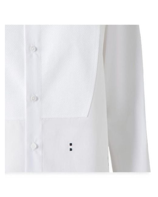 Fendi White Regular Solid Shirt