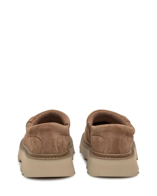 Ugg Brown Solid Loafers for men