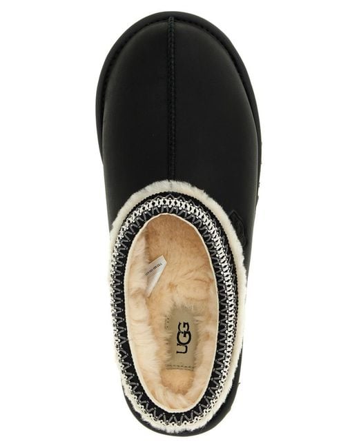 Ugg Black Logo Slides for men