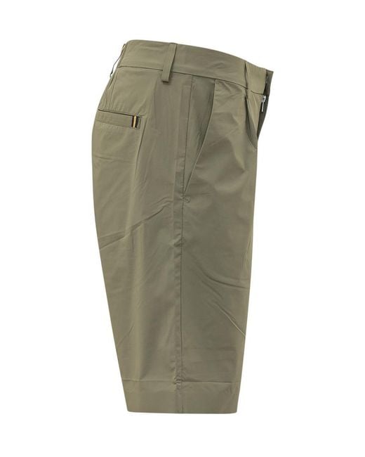 K-Way Gray Solid Shorts for men