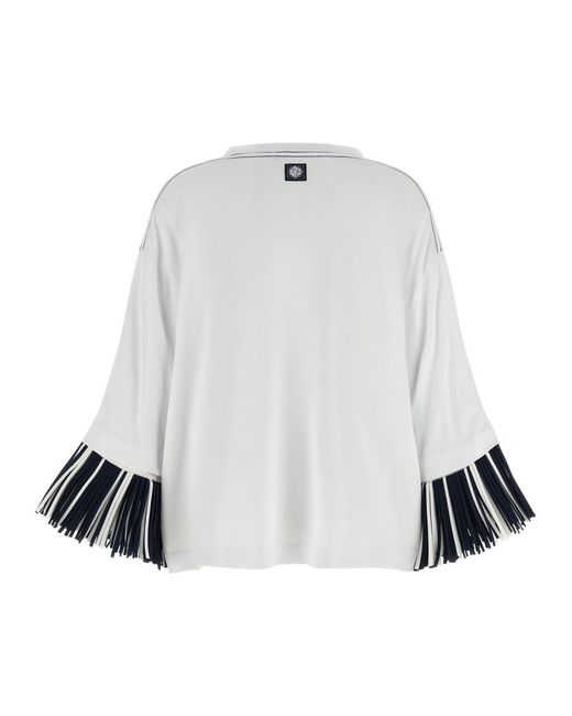 Jacquemus White Solid Crew Neck T-Shirt