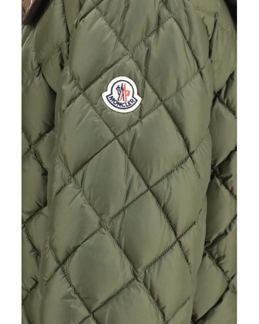 Moncler Green Reversible Down Jacket for men