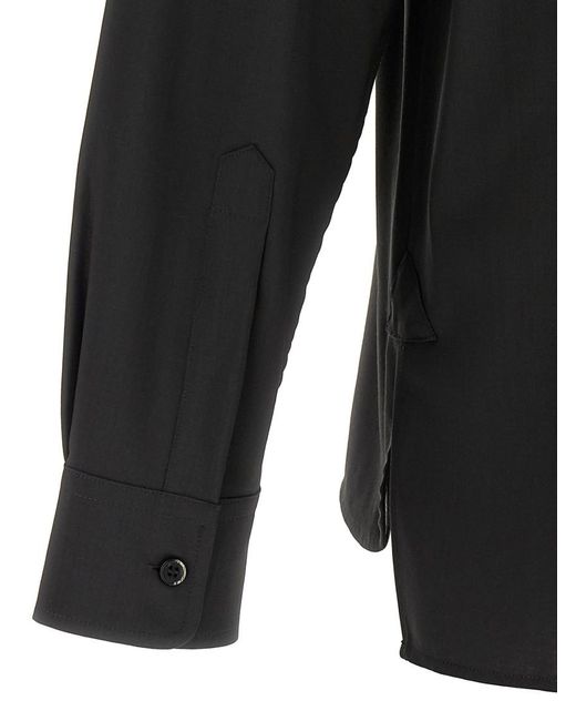 Barena Black Den Shirt for men