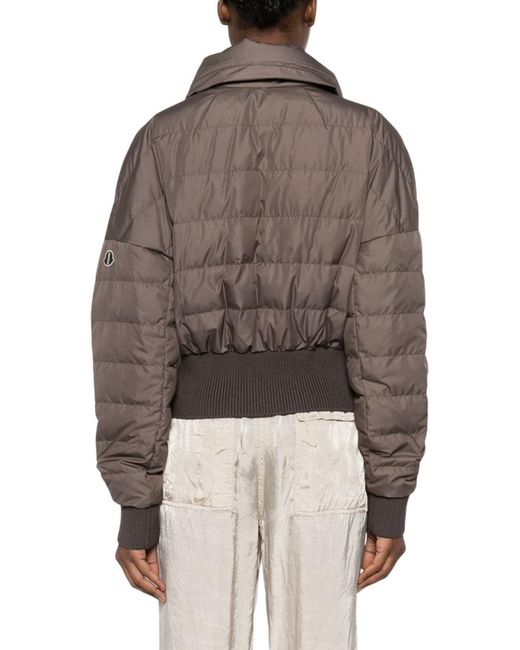 Moncler Brown Nylon Blouson Jacket