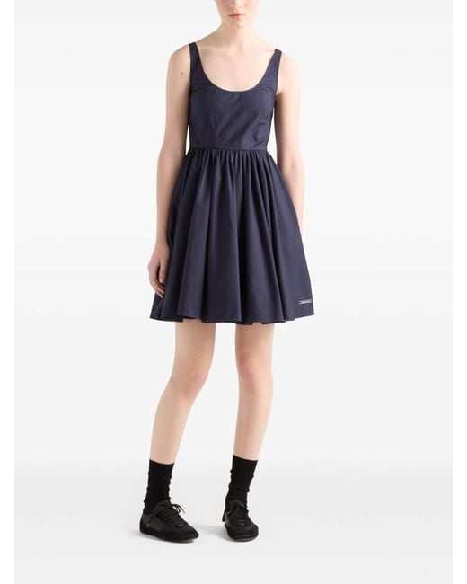 Prada Blue Mini Dress