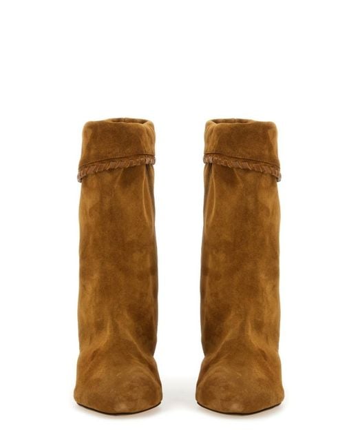 Isabel Marant Brown Solid Dalby Boots