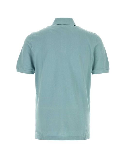 Fedeli Blue Light- Solid Polo for men