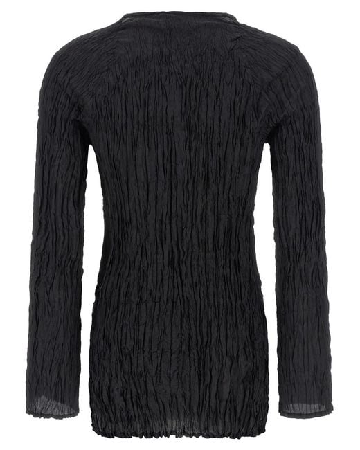 P.A.R.O.S.H. Black P. A.R. O.S. H. Silk Blouse